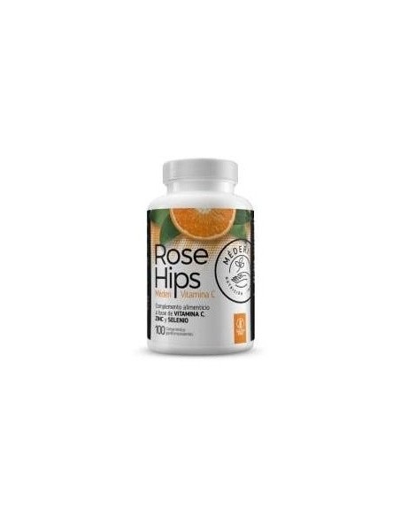 Rose Hips Vit. C + Zn + Se 100Comp. de Mederi Nutricion Integrativa