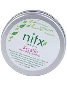 Keratin Mascarilla Capilar Nutritiva 100Ml. de Nitx 2