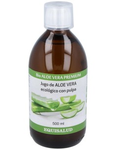 Bio Aloe Vera Premium Jugo De Aloe Vera 6Udsx500Ml de Equisalud 2