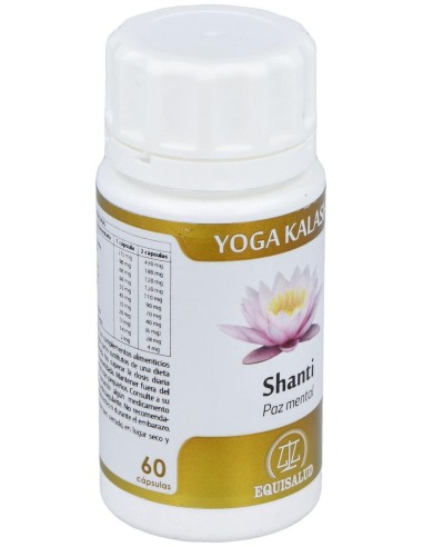 Yoga Kalash Shanti Paz Mental 60Cap. de Equisalud
