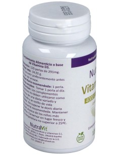 Nutravit Vitamina D3 120Perlas de Nutravit 2