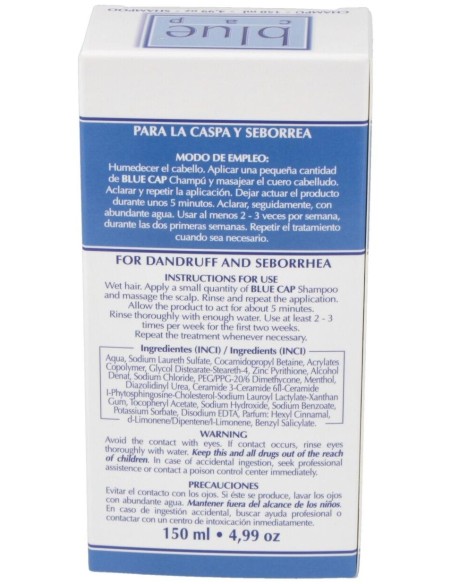 Blue-Cap Champu 150Ml. de Catalysis