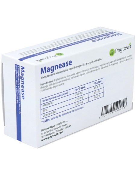 Magnease 60 Vcaps de Phytovit