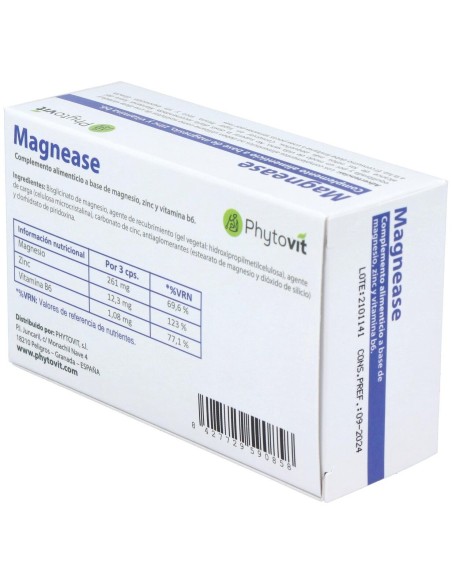 Magnease 60 Vcaps de Phytovit