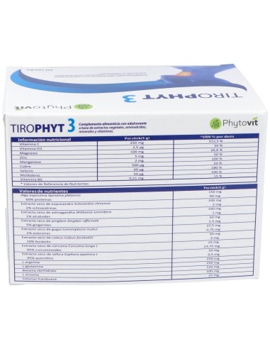 Tiro Phyt 3 30Sticks de Phytovit
