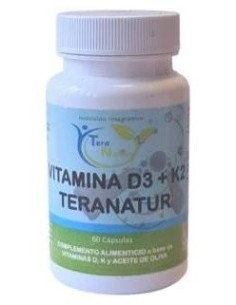 Vitamina D3+K2 60Cap. de Teranatur 2