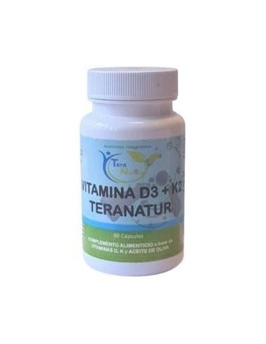 Vitamina D3+K2 60Cap. de Teranatur