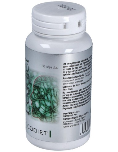 Peadiet 500Mg. 60Vcaps. de Codiet