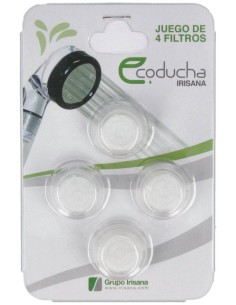 Filtros Ecoducha Blister 4Unid. Ir16X4 de Irisana 2