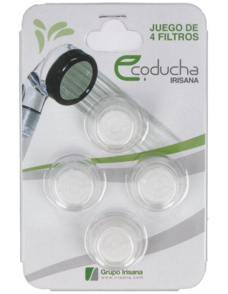 Filtros Ecoducha Blister 4Unid. Ir16X4 de Irisana