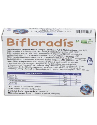 Bifloradis 30Cap. de Dis