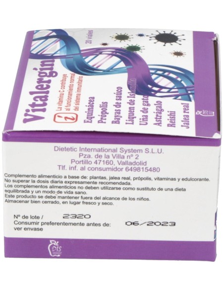 Vitalergin 20Amp. de Dis