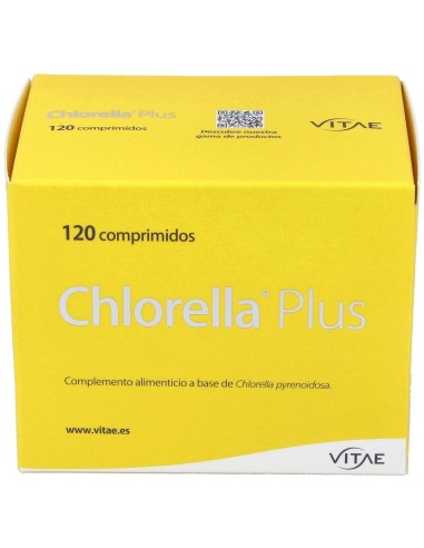 Chlorella Plus 1000Mg. 120Comp. de Vitae