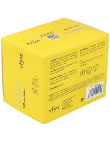 Chlorella Plus 120 comprimidos de Vitae