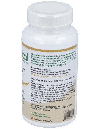 Multivit 60Cap. de Vital Ballance
