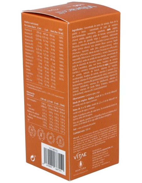 Vibracell 100Ml. de Vitae