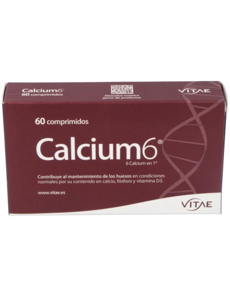 Calcium6 60 comprimidos de Vitae