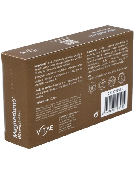 Magnesium-6 60Comp. de Vitae