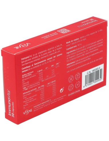 Inmunovita 30Cap. de Vitae