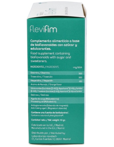 Flevifim 30Sticks de Novatech