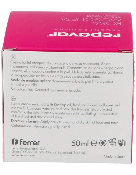 Repavar Regeneradora Crema Antiedad 50Ml. de Repavar