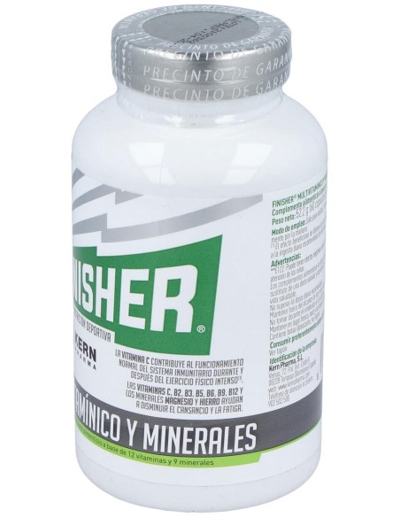 Finisher Multivitaminico Y Minerales 60Cap. de Finisher