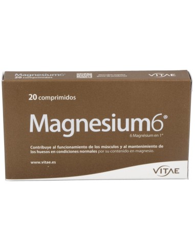 Magnesium-6 20Comp. de Vitae