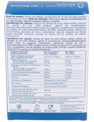 Lit-Control Ph Balance 60Cap. de Devicare
