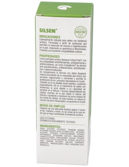 Silsen Crema Piele Acneica 75Ml. de Unipharma