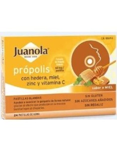 Juanola Pastillas Propolis Hedera-Miel 24Ud de Juanola 2
