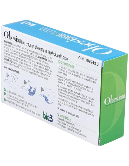 Bie3 Obesicontrol 42 Cápsulas  Bie 3
