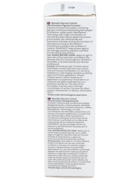 Neoretin Discrom Control Ultra Emulsion Despig 30M de Neoretin