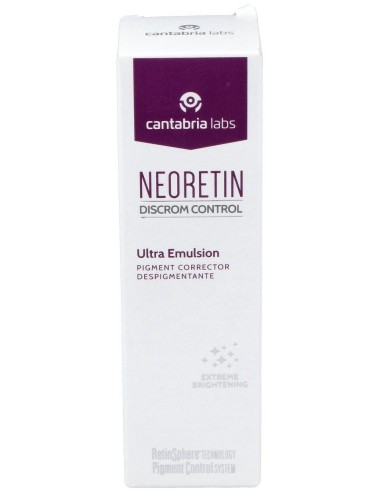 Neoretin Discrom Control Ultra Emulsion Despig 30M de Neoretin