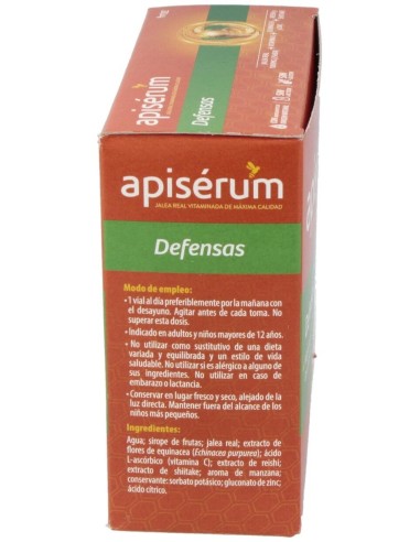 Apiserum Defensas 18Viales de Apiserum