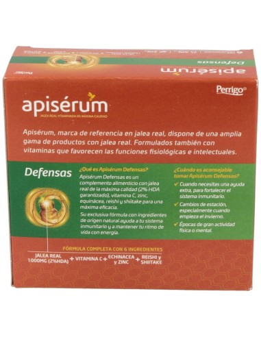 Apiserum Defensas 18Viales de Apiserum