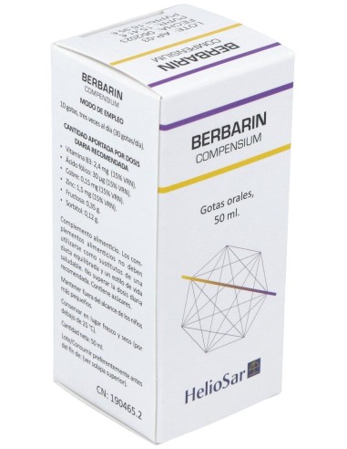 Berbarin Compensium 50Ml. de Heliosar