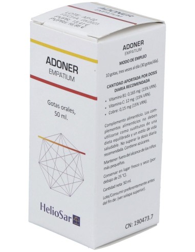 Adoner Empatium 50Ml. de Heliosar