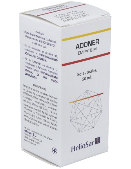 Adoner Empatium 50Ml. de Heliosar