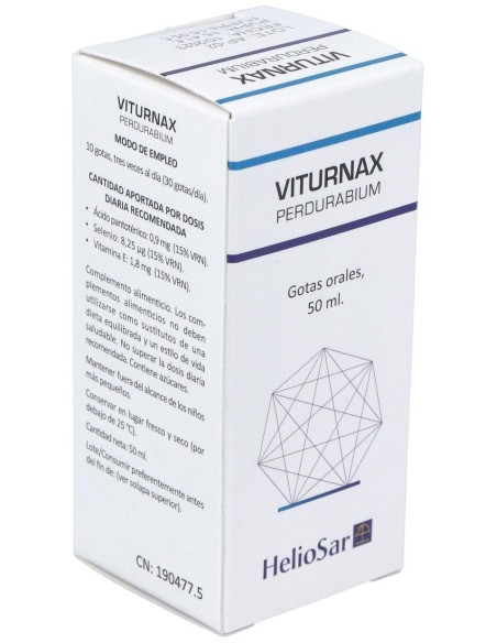 Viturnax Perdurabium 50Ml. de Heliosar