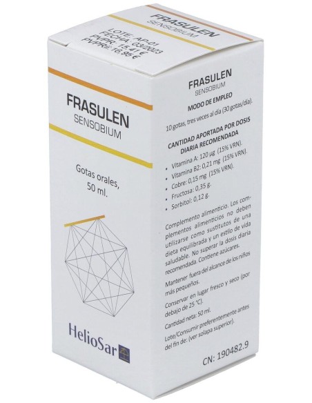Frasulen Sensobium 50Ml. de Heliosar