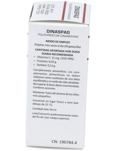 Dinaspag Polichrestum 50Ml. de Heliosar