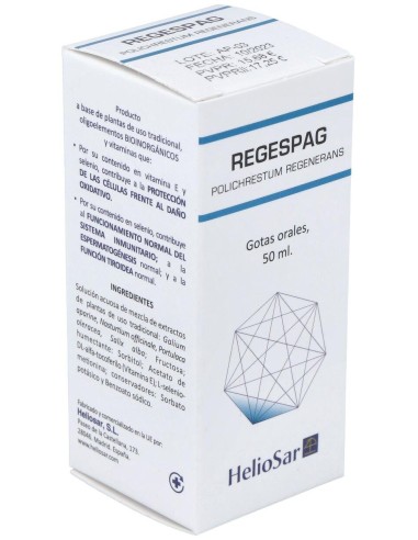Regespag Polichrestum 50Ml. de Heliosar