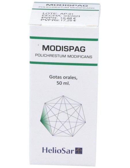 Modispag Polichrestum Modificans 50Ml. de Heliosar