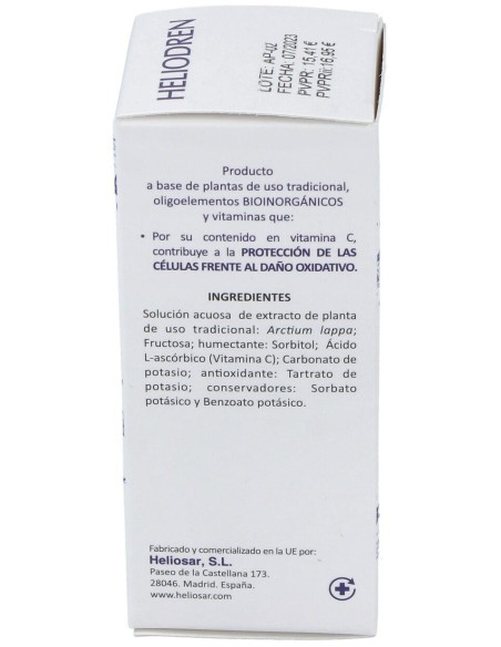 Heliodren 50Ml. de Heliosar