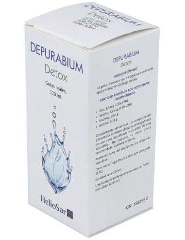 Depurabium Gotas 120Ml. de Heliosar
