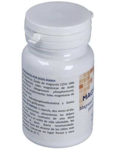 Magfospag Magnesium Phosphoricum 60Cap. de Heliosar