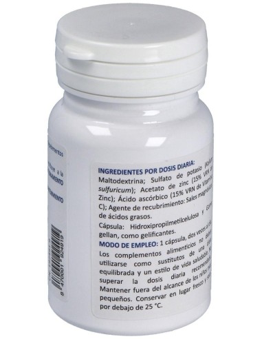 Sulkaspag Kalium Sulfuricum 60Cap. de Heliosar