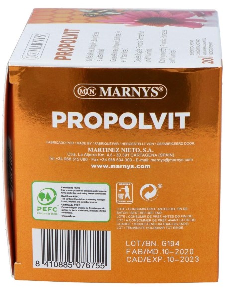 Propolvit 20Viales de Marnys