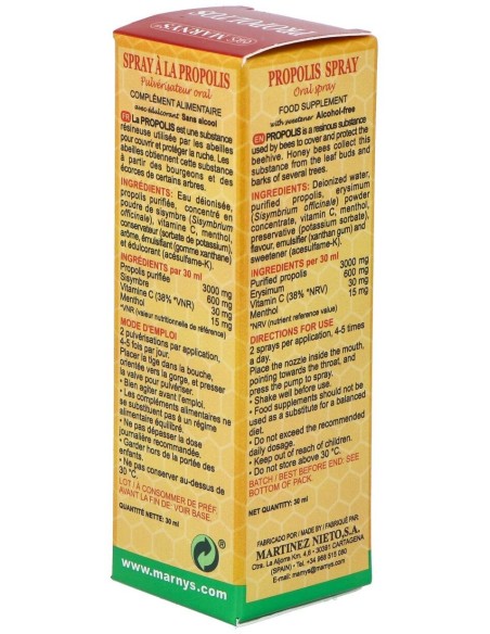 Propoltos Spray Propolis 30Ml. de Marnys