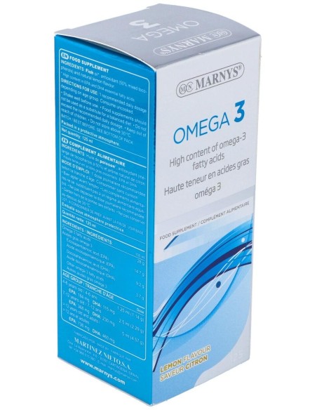Omega 3 Marino Sabor Limon 125Ml. de Marnys